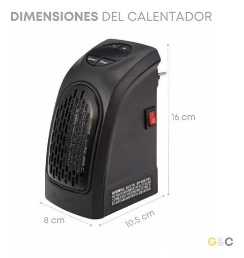 ✨🔥Dile adiós al frío con estilo: Handy Heater calefactor de pared🔥✨