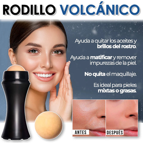 🔥2X1 ¡ADIOS ROSTRO BRILLOSO! RODILLO VOLCANICO 2X1 🔥